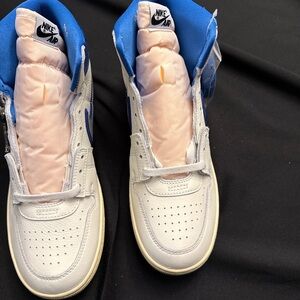 Nike Jordan 1 /Awake NY collab White and Blue Jordan 1 airships